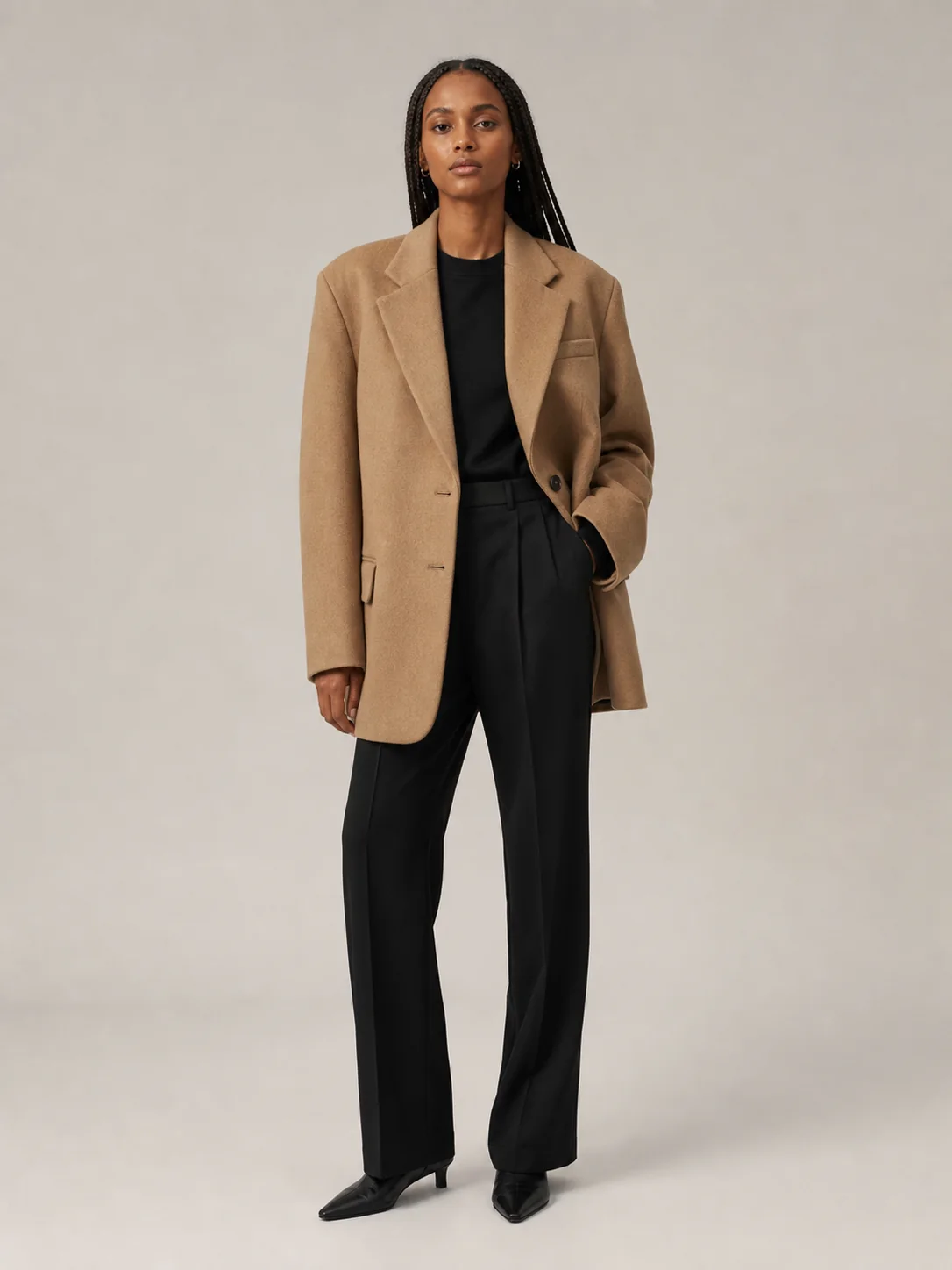 Yün Karışımlı Blazer
